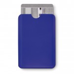Protector de cartões RFID personalizável cor azul