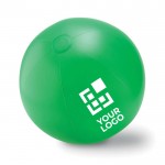 Bola de praia personalizada com logotipo vista principal