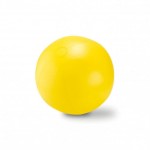 Bola de praia personalizada com logotipo cor amarelo