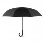 Guarda-chuva promocional reversível de 23'' cor preto terceira vista