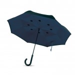 Guarda-chuva promocional reversível de 23'' cor azul