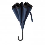 Guarda-chuva promocional reversível de 23'' cor azul segunda vista
