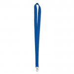 Lanyard personalizado barato (2cm) cor azul real