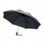 Elegante guarda-chuva dobrável personalizado cor cinzento