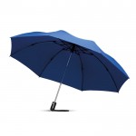 Elegante guarda-chuva dobrável personalizado cor azul real