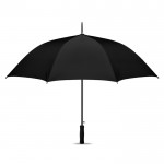 Guarda-chuva corporativo de última geração cor preto terceira vista
