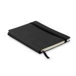 Caderno publicitário de capa suave de alta qualidade A5 cor preto