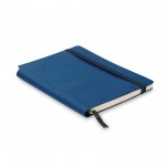 Caderno publicitário de capa suave de alta qualidade A5 cor azul