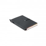 Completo set de caderno promocional A5 cor preto