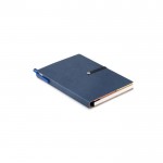Completo set de caderno promocional A5 cor azul