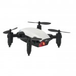 Dron com câmara para clientes cor branco terceira vista