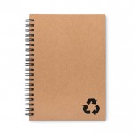 Caderno personalizado ecológico cor preto