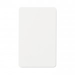 Cartão de segurança RFID máxima proteção cor branco segunda vista