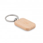 Porta-chaves para merchandising de madeira cor madeira segunda vista
