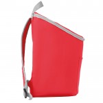 Saco térmico convertível em mochila cor vermelho terceira vista