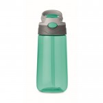 Garrafa livre de BPA para brinde corporativo cor verde terceira vista