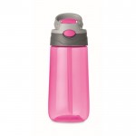 Garrafa livre de BPA para brinde corporativo cor cor-de-rosa bebé terceira vista