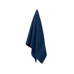 Toalha pequena de algodão personalizada cor azul quarta vista