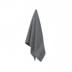 Toalha pequena de algodão personalizada cor cinzento quarta vista