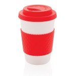 Copos para chá ou café personalizáveis cor vermelho