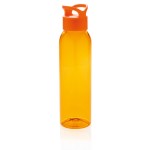 Garrafa anti-vazamentos para personalizar cor cor-de-laranja