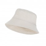 Chapéus personalizados de lona para o verão cor branco-sujo