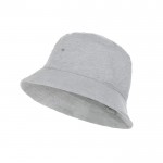 Chapéus personalizados de lona para o verão cor cinzento