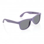 Óculos de sol de plástico PP reciclado cor violeta