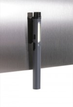 Lápis multifuncional recarregável por cabo com diferentes tipos de luz cor cinzento nona vista