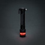 Lanterna para carro com cortador de cinto e martelo quebra-vidros cor preto sétima vista