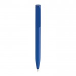 Mini caneta ecológica com rotação e tinta azul Dokumental® cor azul real segunda vista