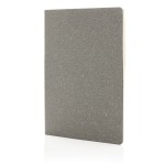 Caderna com capa flexível para merchandising cor cinzento mesclado