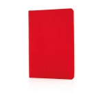 Caderno flexível ideal para personalização cor vermelho
