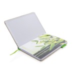 Caderno personalizável com papel de bambu