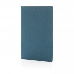 Caderno de capa mole e certificação FSC cor azul