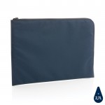 Elegante bolsa minimalista para portátil cor azul-marinho