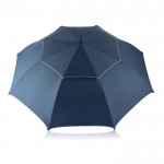 Guarda-chuva publicitário dupla capa tecido cor azul segunda vista