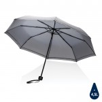 Guarda-chuva com faixa refletora para brindes cor cinzento