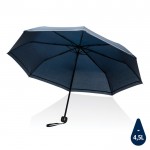 Guarda-chuva com faixa refletora para brindes cor azul-marinho