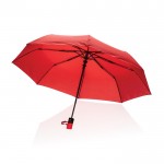Guarda-chuva pequeno anti-vento cor vermelho sétima vista