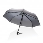 Guarda-chuva de abertura e fecho com botão cor cinzento-escuro sétima vista