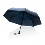 Guarda-chuva de abertura e fecho com botão cor azul-marinho sétima vista