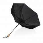 Guarda-chuva de fecho e abertura automáticos cor preto terceira vista