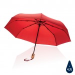 Guarda-chuva de fecho e abertura automáticos cor vermelho