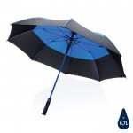 Guarda-chuva anti-tempestade de duas cores cor azul