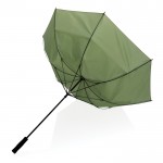 Guarda-chuva manual de grande tamanho cor verde-escuro terceira vista