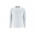 Camisola de manga comprida em 100% algodão 190 g/m2 SOL'S Imperial cor branco nona vista