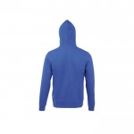 Sweatshirt de algodão e poliéster para homem 280 g/m2 SOL'S Spike cor azul real vista traseira