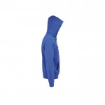 Sweatshirt de algodão e poliéster para homem 280 g/m2 SOL'S Spike cor azul real vista lateral