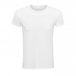 T-shirt sustentável para oferecer a clientes cor branco